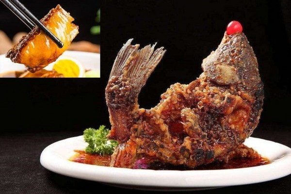 Món Cá Chép Hóa Rồng (Longmen Liyu) của ẩm thực Lạc Dương