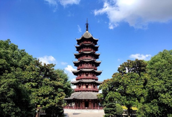 Tháp Ruiguang cổ kính nhất Tô Châu