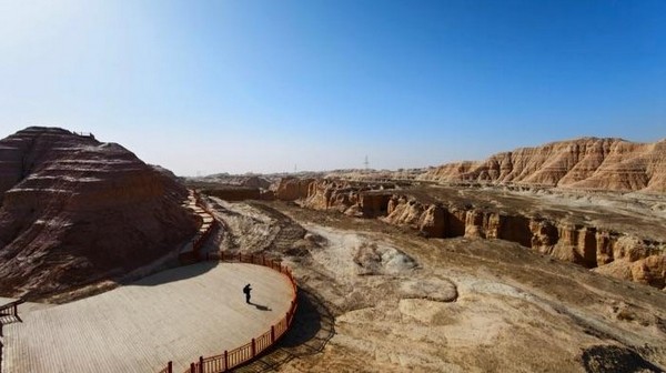 Khu địa mạo Ya Dan - Kim Tự Tháp Gió: Tuyệt tác thiên nhiên tại Tân Cương