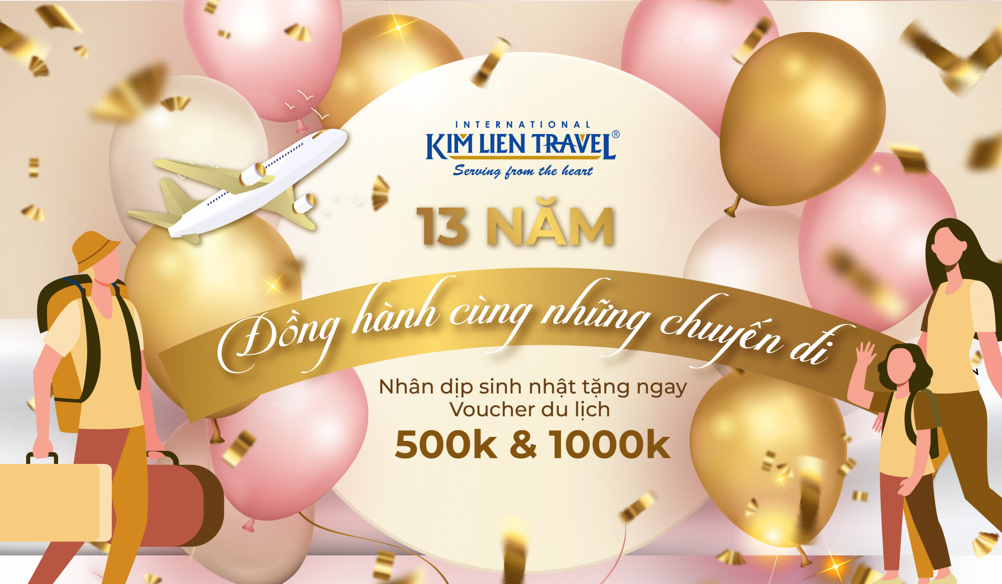 KHUYẾN MÃI TƯNG BỪNG - VUI MỪNG NHẬN THƯỞNG: MỪNG KIM LIÊN TRÒN 13 TUỔI