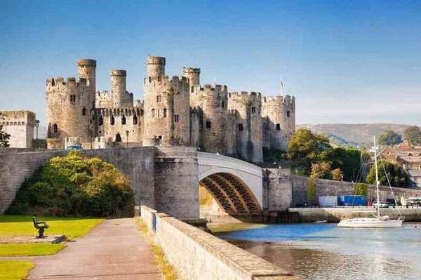 Lâu đài Conwy, một kiệt tác kiến trúc quân sự thời trung cổ