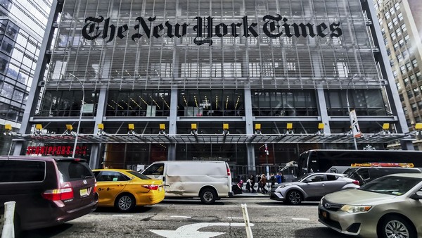 Toà nhà The New York Times tại Quảng Trường thời đại