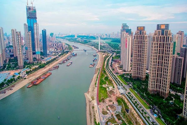 Sông Hán một vẻ đẹp đầy sức sống