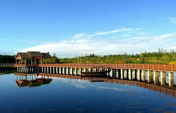 Một góc Công viên đất ngập nước quốc gia sông Duolang