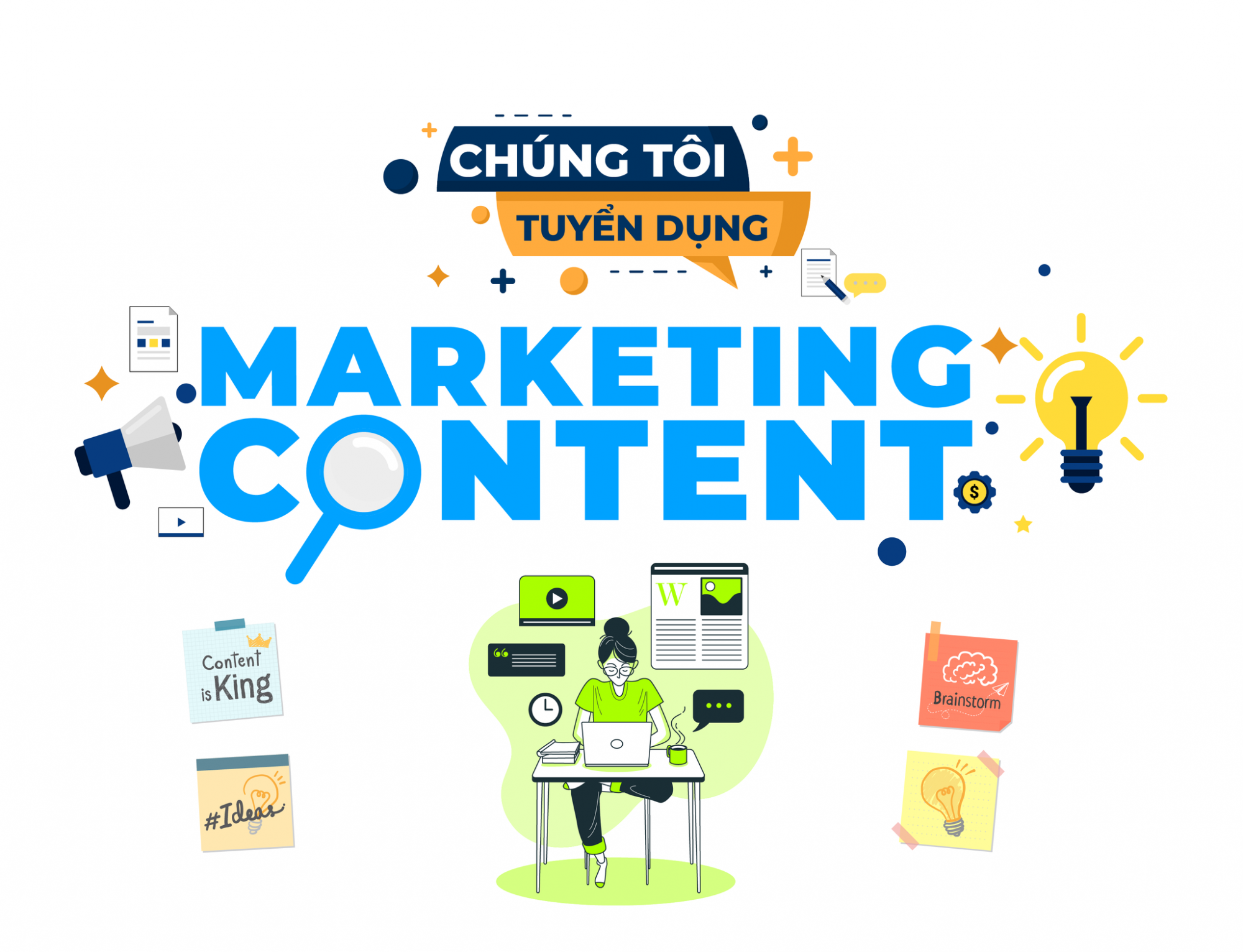 Tuyển dụng nhân viên content Marketing